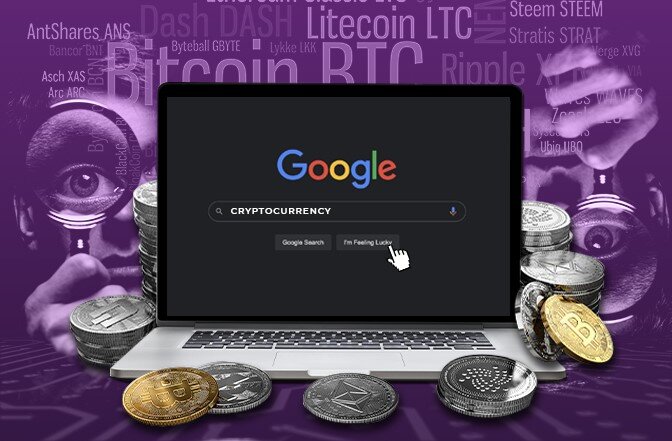 What is the No 1 searched Crypto?